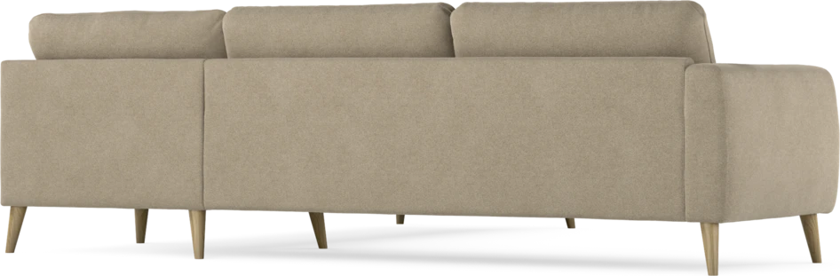 Bridge - Hörnsoffa, 3+3-sits - Beige