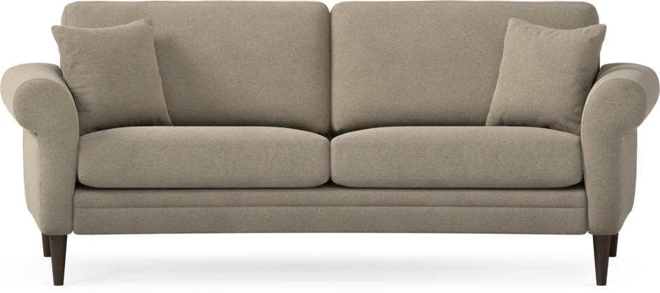 Eden - 2,5-sits soffa svängd - Beige