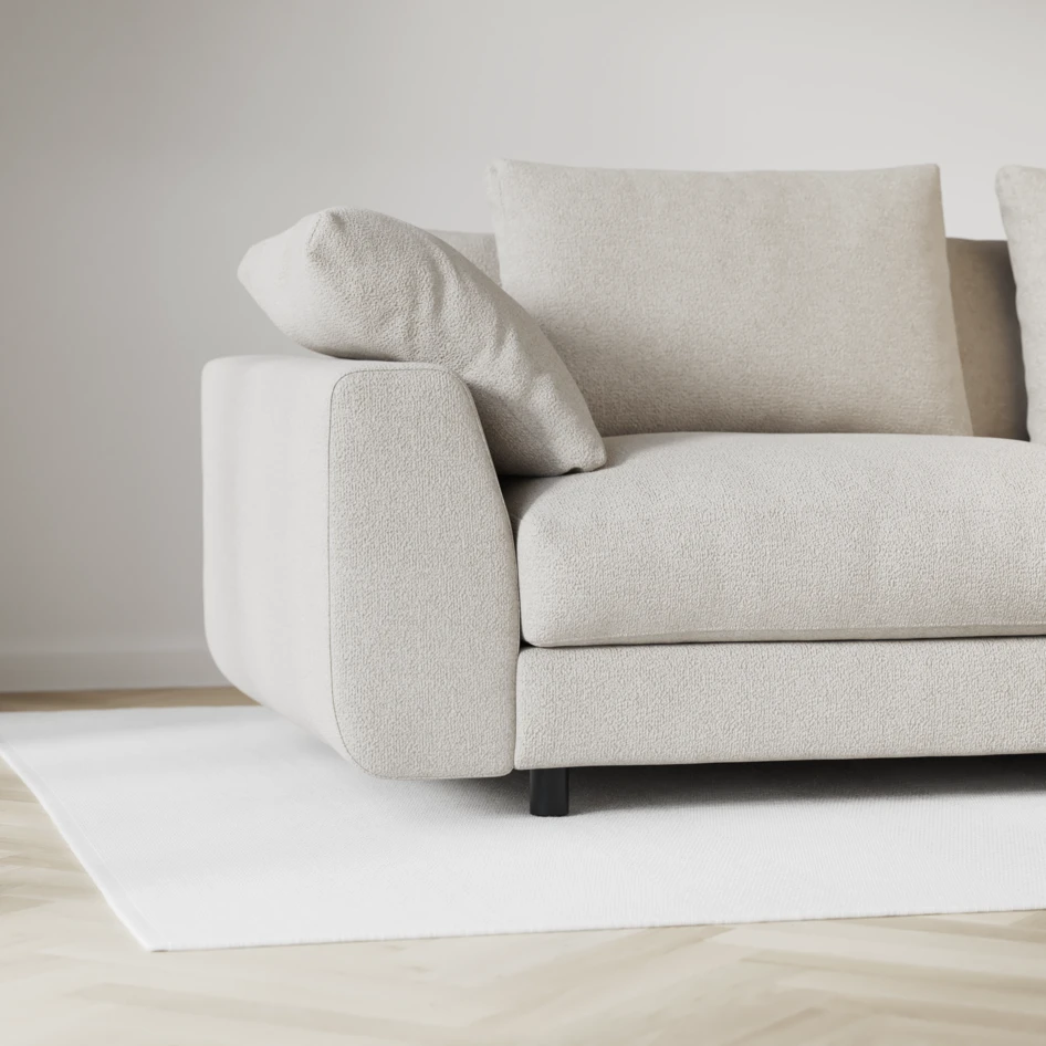 Amie - 3-sits soffa - Beige