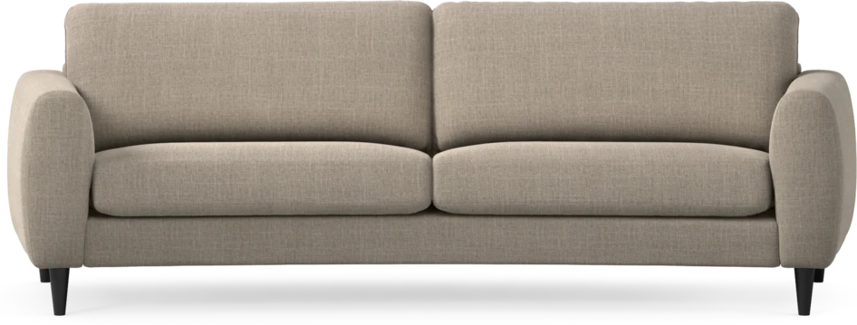 Bridge - 3-sits soffa svängd - Beige