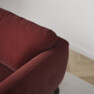 Madison Lux - 3-sits soffa med divan höger - Rosa