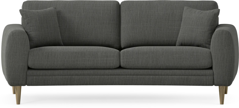 Eden - 2,5-sits soffa svängd - Grå