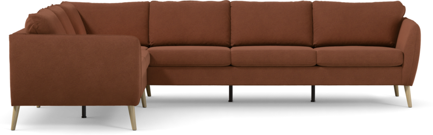 County - Hörnsoffa, 2+3-sits - Orange