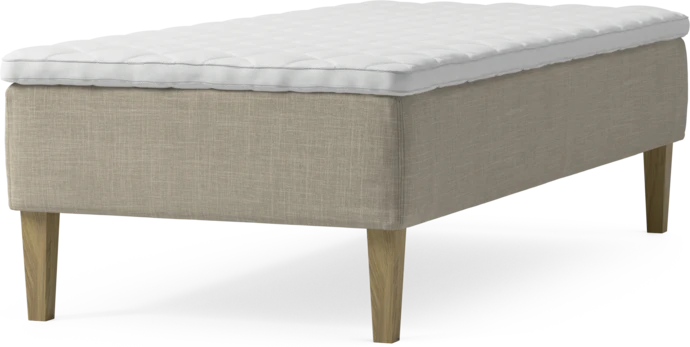 Delux Sense, Ramsäng, enkelsäng med bäddmadrass och sängben