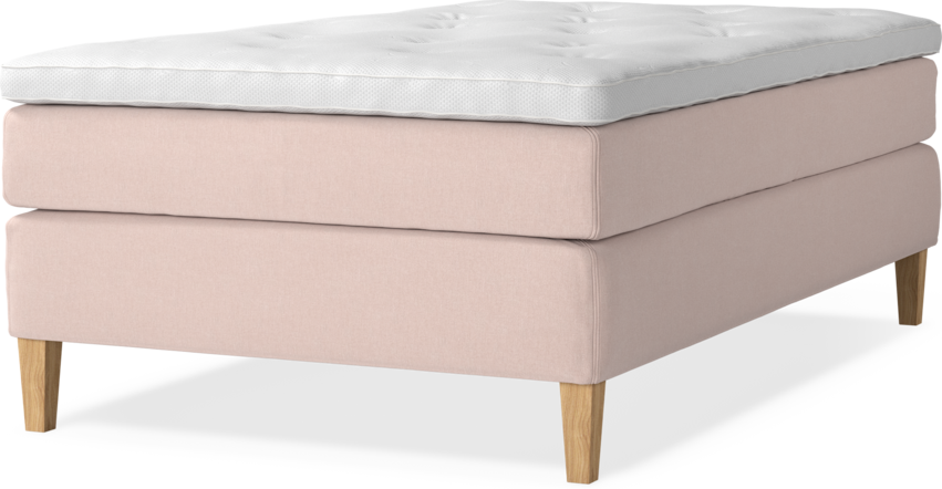 Delux Sense - Kontinentalsäng, enkelsäng 120 cm med bäddmadrass