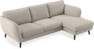 Madison Lux - 2-sits soffa med schäslong höger - Beige
