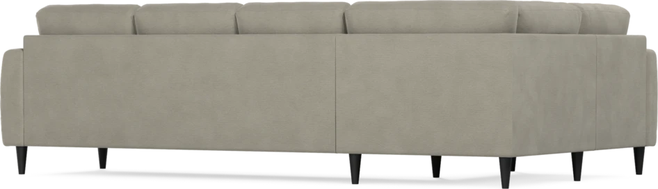 Eden - Hörnsoffa, 1+3-sits - Brun