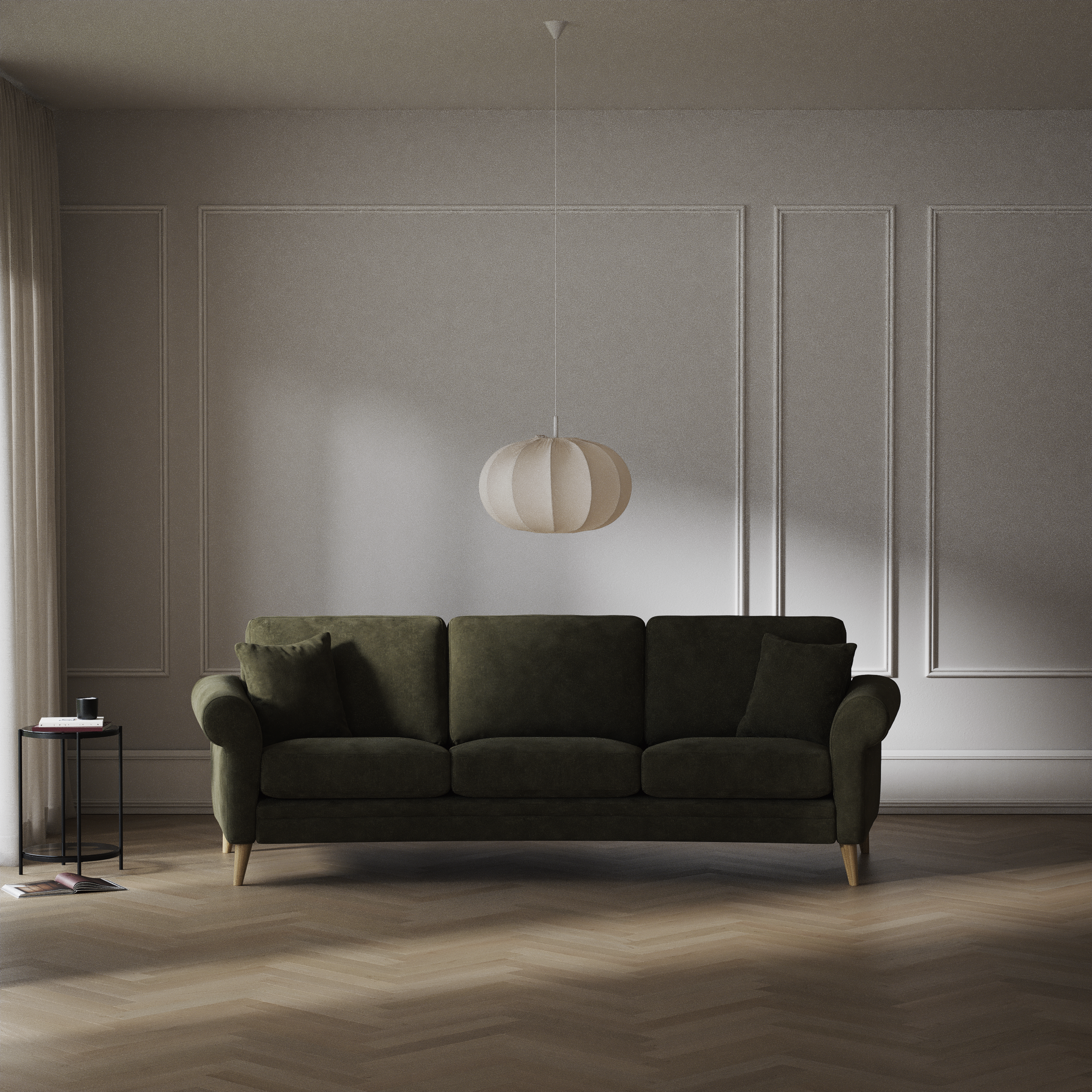 Eden - 3-sits soffa svängd - inspiration