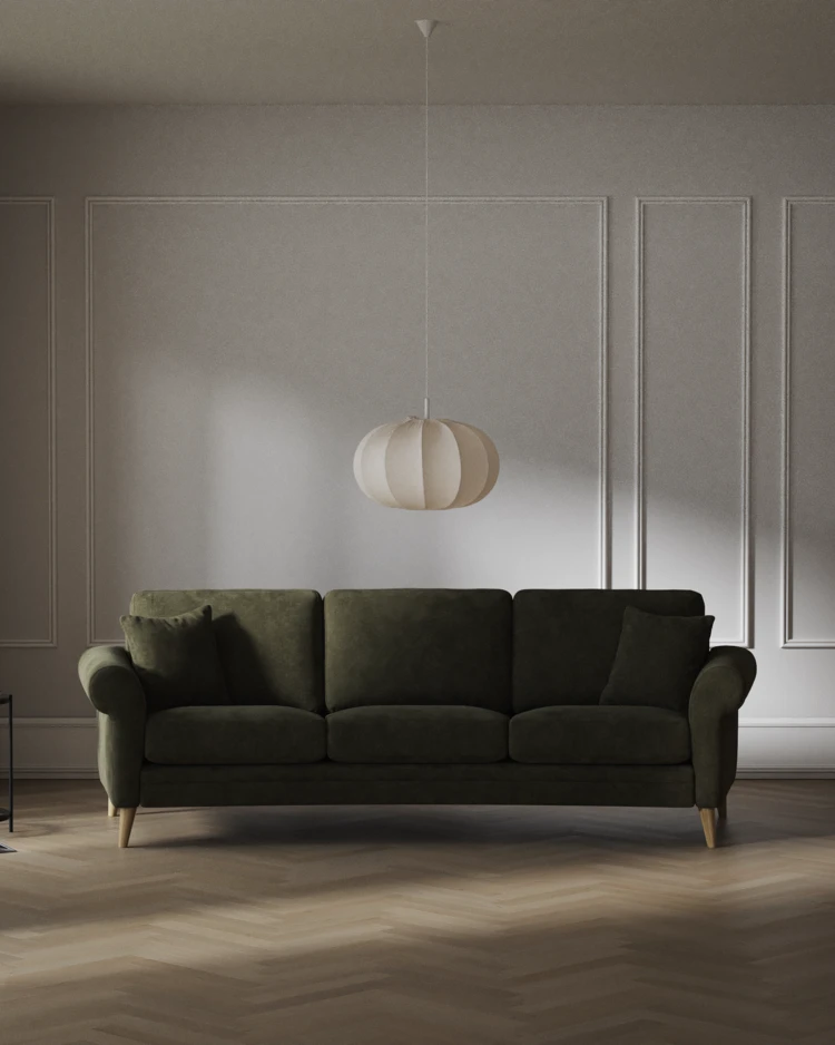 Eden - 3-sits soffa svängd - inspiration