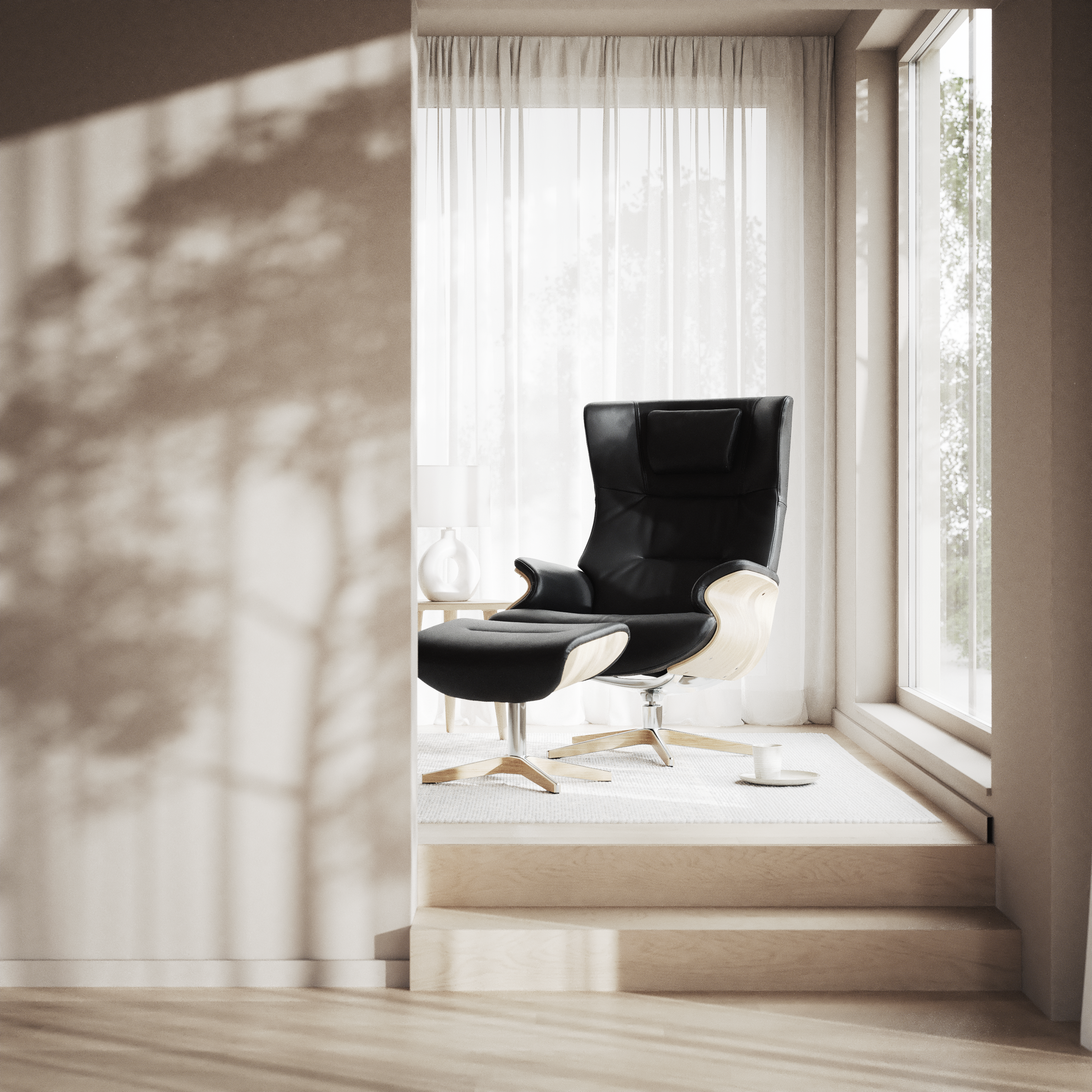 Afterwork, Fåtölj och fotpall