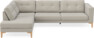 Rio - 3-sits soffa med divan vänster - Beige
