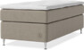Asperö Exclusive - Kontinentalsäng, enkelsäng med bäddmadrass Exclusive - Beige
