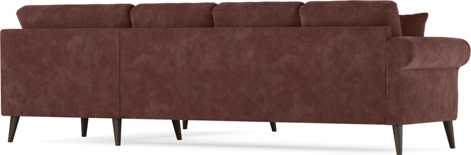 Eden - Hörnsoffa, 3+2-sits - Röd