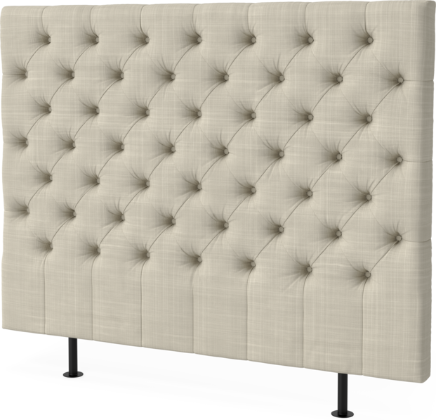 Cape pikerad - Sänggavel, 90-210 cm - Beige