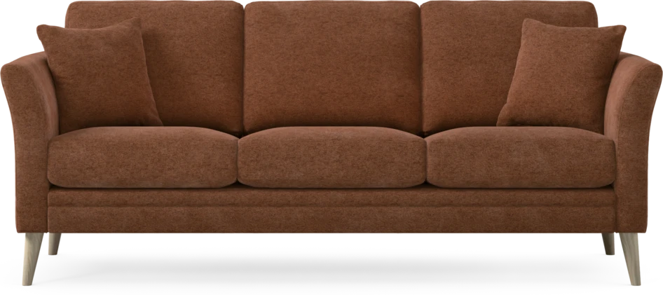 Eden - 3-sits soffa - Orange