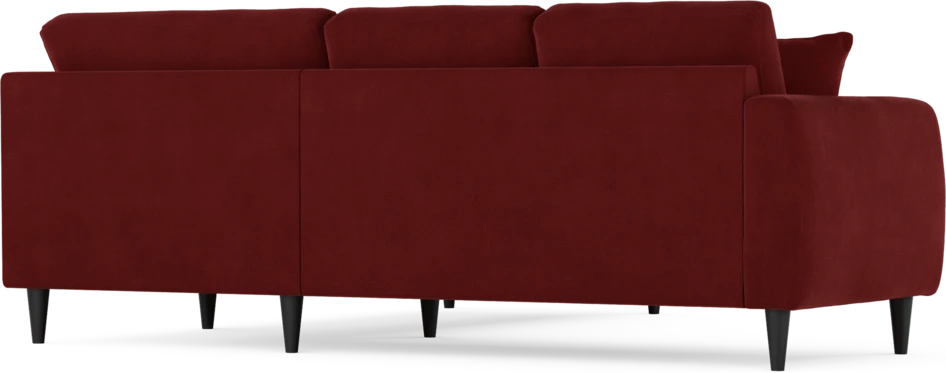 Eden - Hörnsoffa, 2+2-sits - Röd
