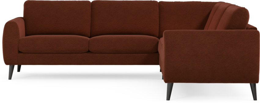 Bridge - Hörnsoffa, 2+2-sits - Orange