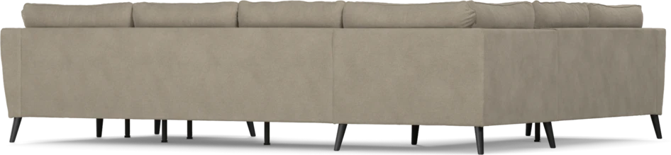 County - Hörnsoffa, 2+3-sits med schäslong höger - Beige