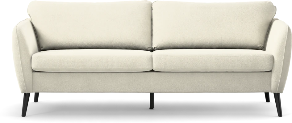 County - 2,5-sits soffa - Vit