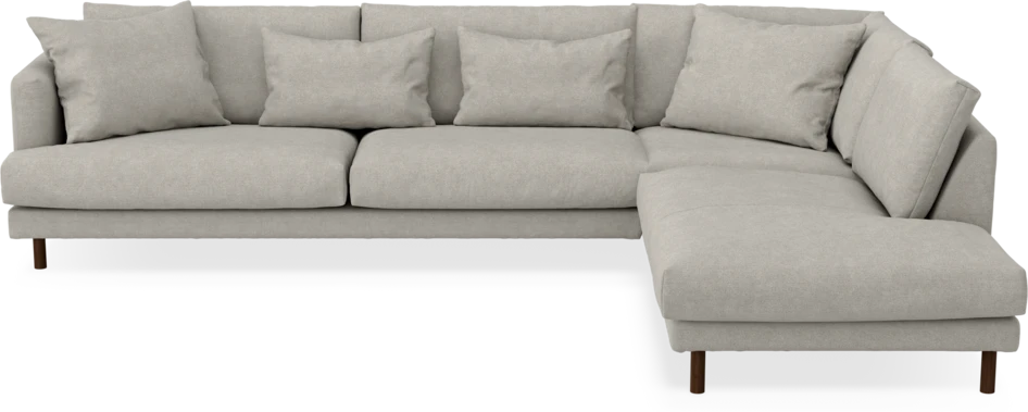 Harper - 3-sits soffa med divan höger - Beige