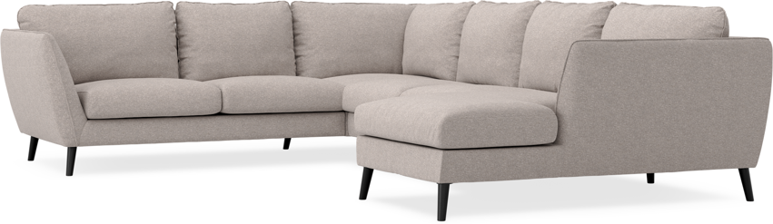 Madison - Hörnsoffa med schäslong höger - Beige