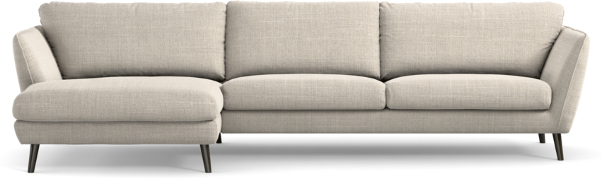Madison Lux - 3-sits soffa med schäslong vänster - Beige