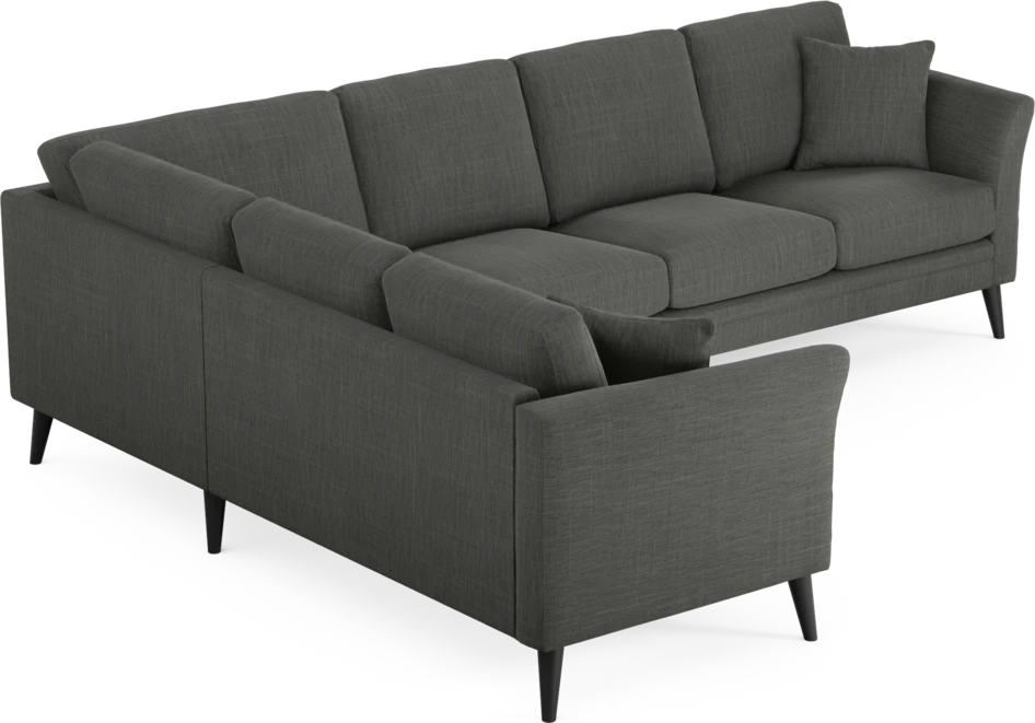 Eden - Hörnsoffa, 2+3-sits - Grå