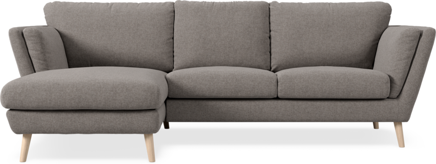Madison Lux - 2-sits soffa med schäslong vänster - Beige