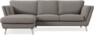 Madison Lux - 2-sits soffa med schäslong vänster - Beige