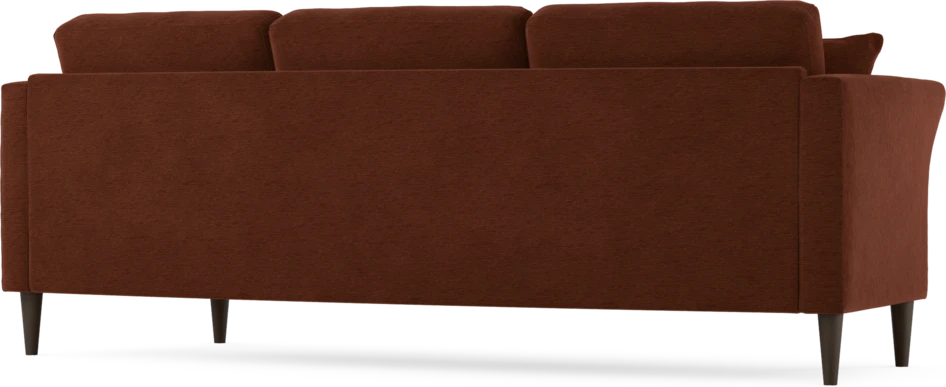 Eden - 3-sits soffa svängd - Orange