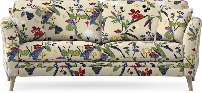 Eden - 2,5-sits soffa svängd - Flerfärgad