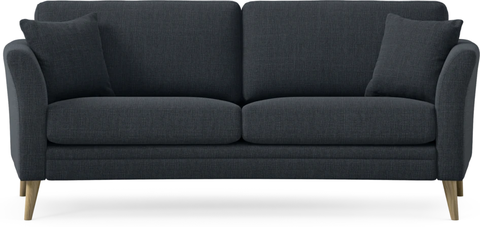 Eden - 2,5-sits soffa svängd - Blå
