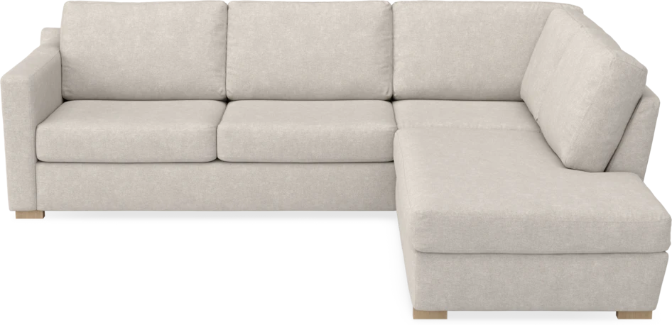Friday - 2,5-sits soffa med divan höger - Grå