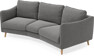 Madison - 3-sits soffa svängd, 70 cm - Grå