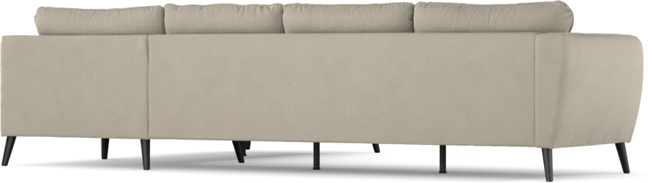 County - Hörnsoffa, 3+2-sits - Grå