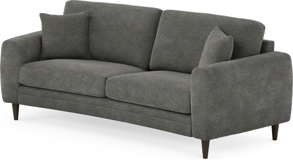 Eden - 2,5-sits soffa svängd - Grå