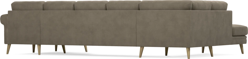 Eden - 3-sits soffa med divan vänster och schäslong höger - Beige