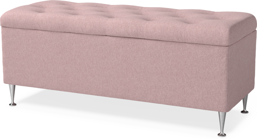 New York - Sittbänk med förvaring - Rosa