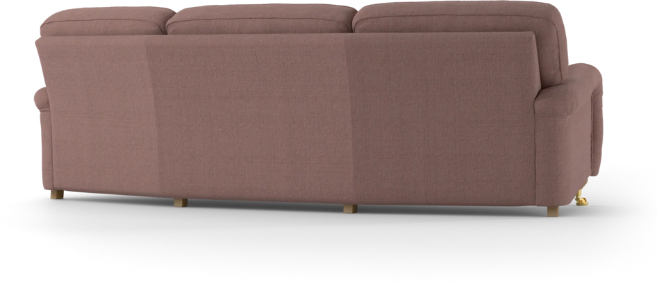 Oxford - 3-sits soffa svängd - Rosa