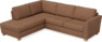 Friday - 2,5-sits soffa med divan vänster - Orange