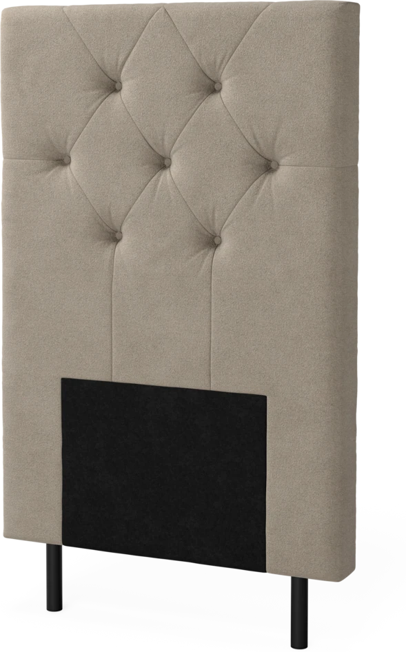 New York pikerad - Sänggavel, 90-210 cm - Beige