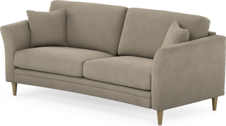 Eden - 2,5-sits soffa svängd - Beige