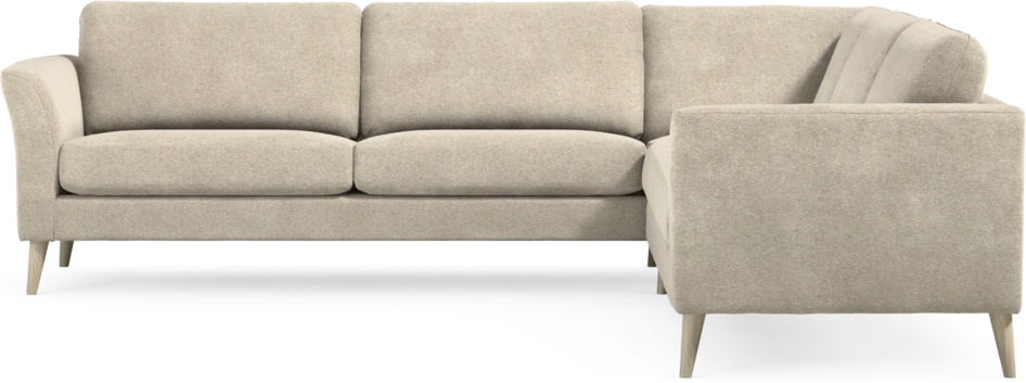 Bridge - Hörnsoffa, 3+3-sits - Beige