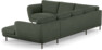 Madison Lux - Hörnsoffa med schäslong höger - Grön