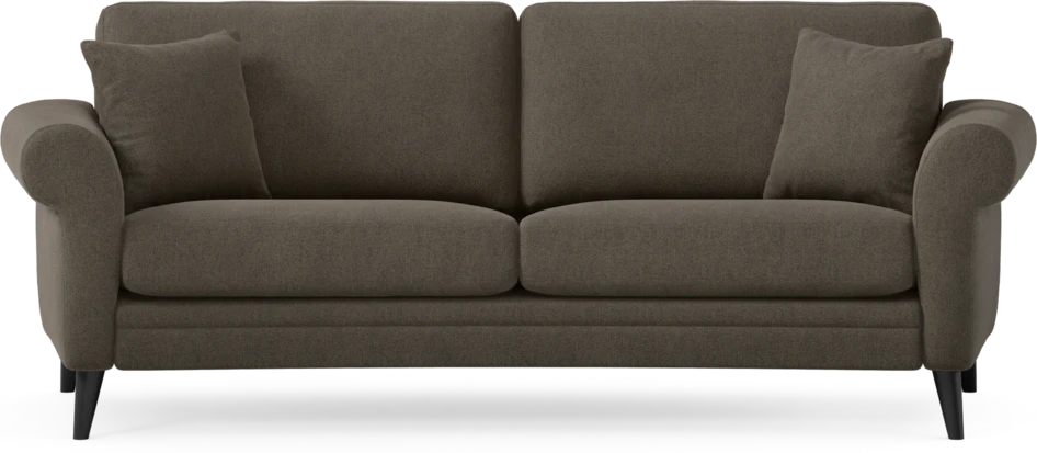 Eden - 2,5-sits soffa svängd - Brun