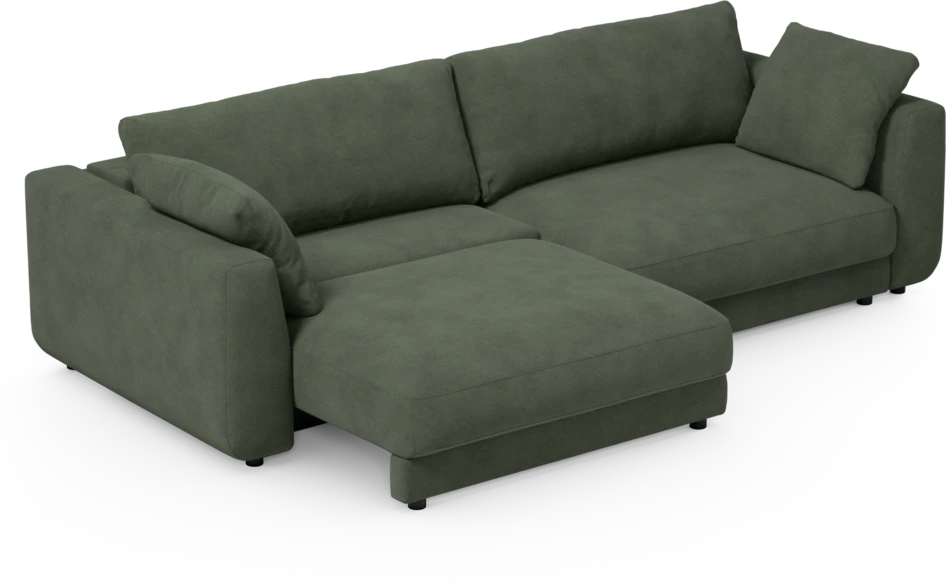 Amie - Bäddsoffa 4-sits - Grön