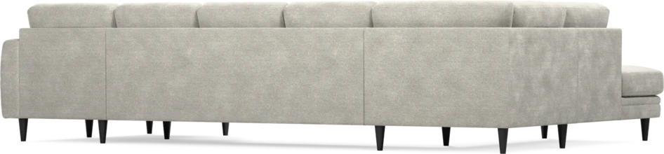 Eden - 3-sits soffa med divan vänster och schäslong höger - Grå