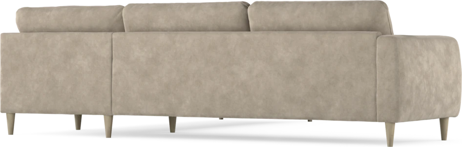 Bridge - Hörnsoffa, 3+3-sits - Beige