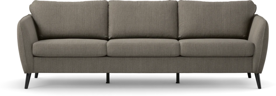 County - 3-sits soffa - Brun