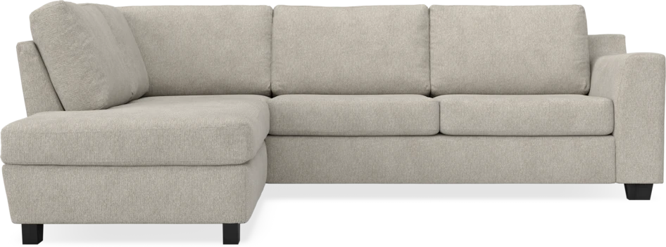 Friday - 2,5-sits soffa med divan vänster - Beige